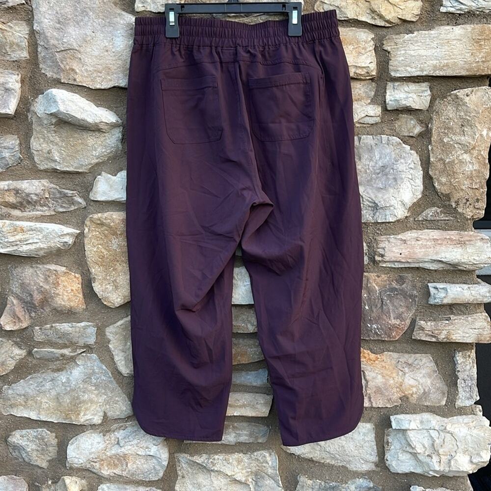 Marika Dark Purple Drawstring Pants size medium - Picture 6 of 7
